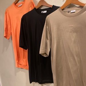 Brioni Neiman Marcus tees Sz.M set of 3 Used